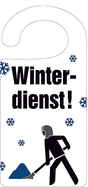 Türanhänger »Winterdienst«