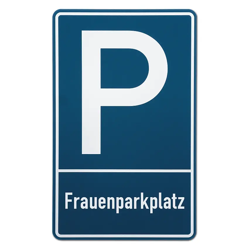 Parkplatzschild | Frauenparkplatz