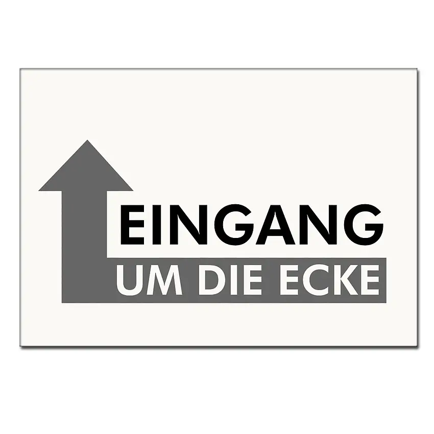 Hinweisschild 