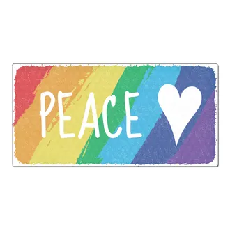 Regenbogenschild Peace