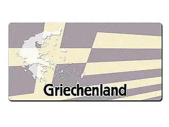 Dekoschild Griechenland