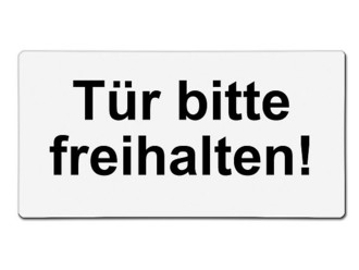 Tur Bitte Schliessen Turschild Mit Wunschtext Grosse 200 X 100 Mm Schilder Online Kaufen