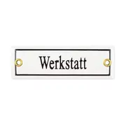 Türschild Werkstatt