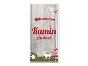 Dekoschild Kaminzimmer