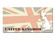 Aluminiumschild Großbritannien