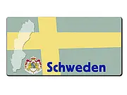 Dekoschild Schweden